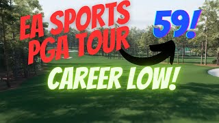 EA Sports PGA Tour 2023 Gameplay - Full Round Augusta National - LOW SCORE!