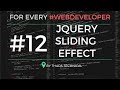 jQuery Tutorial in Hindi #12: Slider Effects in jQuery | slideDown and slideUp jQuery