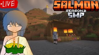 [Live] Minecraft SalmonSMP SS2 ลอยกระทงกันเเล้วว