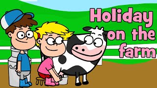 Holiday on the Farm - children's farm animal song | Hooray Kids Songs & nursery rhymes holiday song