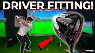 I Got Custom Fit For a BRAND NEW TaylorMade Stealth Driver!