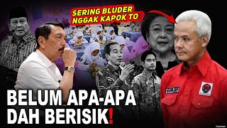 GANJAR TERTUNDUK! LUHUT DIAM-DIAM 'BOMBARDIR BALIK' PIDATO MEGAWATI SOAL MAKAN SIANG GRATIS‼️