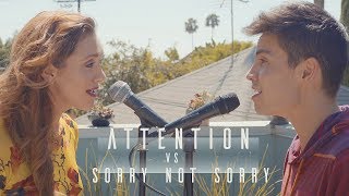 Attention vs. Sorry Not Sorry (Charlie Puth/Demi Lovato MASHUP) - Sam Tsui & Alyson Stoner