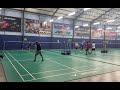 Sparring single; Luis vs Alfian. Badminton  Asyikk in Friday night; November 15, 2024