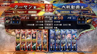 【三国志大戦6】6枚過保護王異vs5枚連弩丁奉