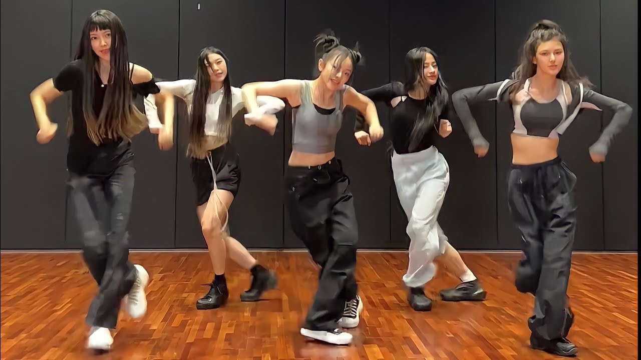 Newjeans Cookie Dance Practice Mirrored Youtube