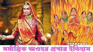 ইতিহাসের মর্মান্তিক জওহর বা জহর প্রথার ইতিহাস | রানী পদ্মাবতীর জওহর ব্রত | Informative History