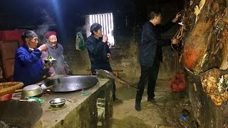 农村老人熏四头猪的腊肉，到底发生了什么，上好的腊肉却无人敢买【很重庆】