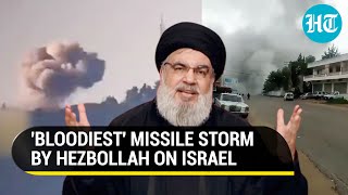 Hezbollah's 'Bloodiest' Attack On Israel; Hellfire In Haifa After Safed Strikes | Watch
