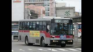 函館バス S4424 テーオーデパート→港小学校前 112番 【U-UA440HSN】