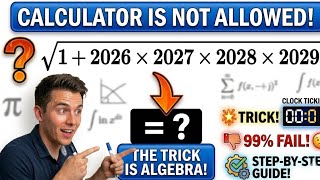 Math Olympiad Question | How to Solve Square Root without Calculator! 🤔