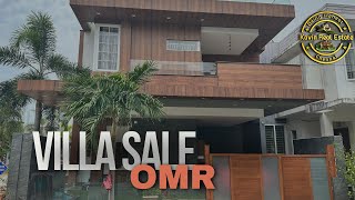 ID 2038 - Luxury Villa sale in OMR || Gated Community || North East Corner||Fully Air-conditioned