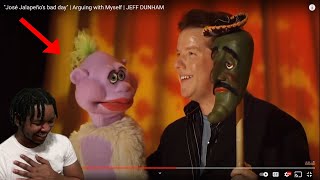 THE THREE GOATS IN ONE VIDEO!!! Jeff Dunham Jose Jalapenos Bad Day | Reaction