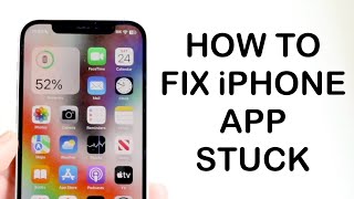 How To FIX iPhone App Stuck On Waiting! (2024)