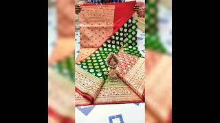 #kathan Banarasi saree#.