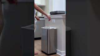 Experience the Future of Waste Management with our EKO Mirage-T 50L Touchless Trash Can! #linkinbio