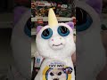 Goofing around, in Walmart, with Glenda Glitterpoop Unicorn Feisty Pet's Plush Toy!