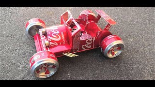 How To Make Miniature a car Using Soda Cans
