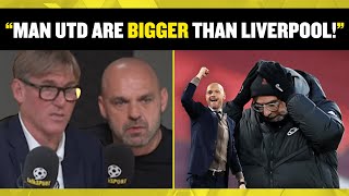 Are Manchester United BIGGER than Barcelona and Liverpool? 🔥💪 Simon Jordan & Danny Murphy debate!