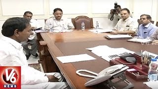 CM KCR Holds Review Meet On Vikarabad Forest And Haritha Haram 3rd Phase Works | V6 News