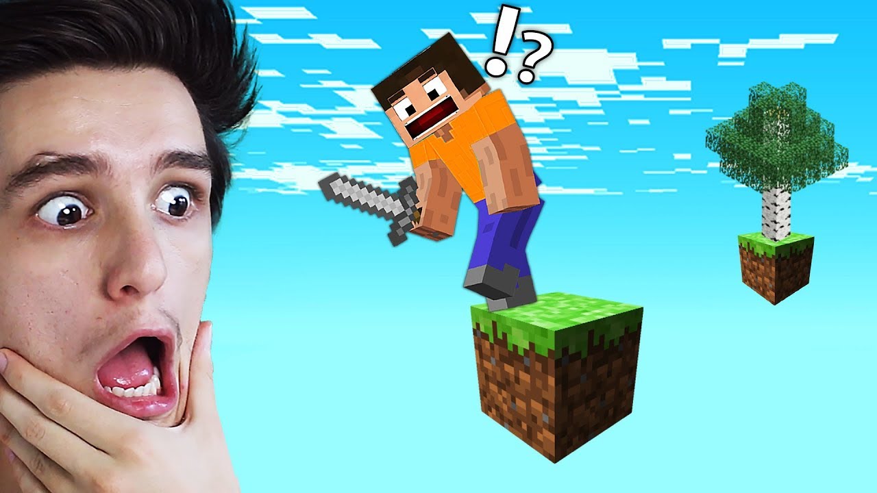 Playing Minecraft Skyblock Help Youtube