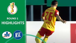 Karlsruhe in goal fever | TSG Neustrelitz vs. Karlsruher SC 0:8 | Highlights | DFB Pokal Round 1