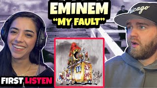 KAREN COULDN'T BELIEVE THE STORYTELLING: Eminem- My Fault (First Time Reaction)