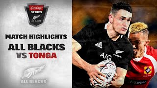 HIGHLIGHTS: All Blacks v Tonga (Steinlager Series 2021)