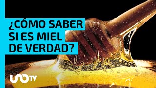 ¿Cómo saber si una miel es natural o no?