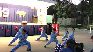 Shaolin Kung Fu 長護心意門 at City of Walnut Lunar New Year Performance 02/09/2019