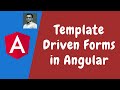 71. Template Driven Forms in Angular. Get NgForm Object from the template to code in Angular.