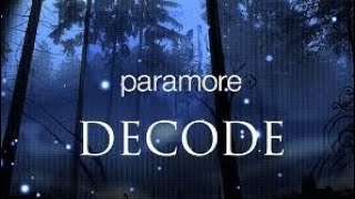 Paramore - Decode Karaoke Original HD Lyric