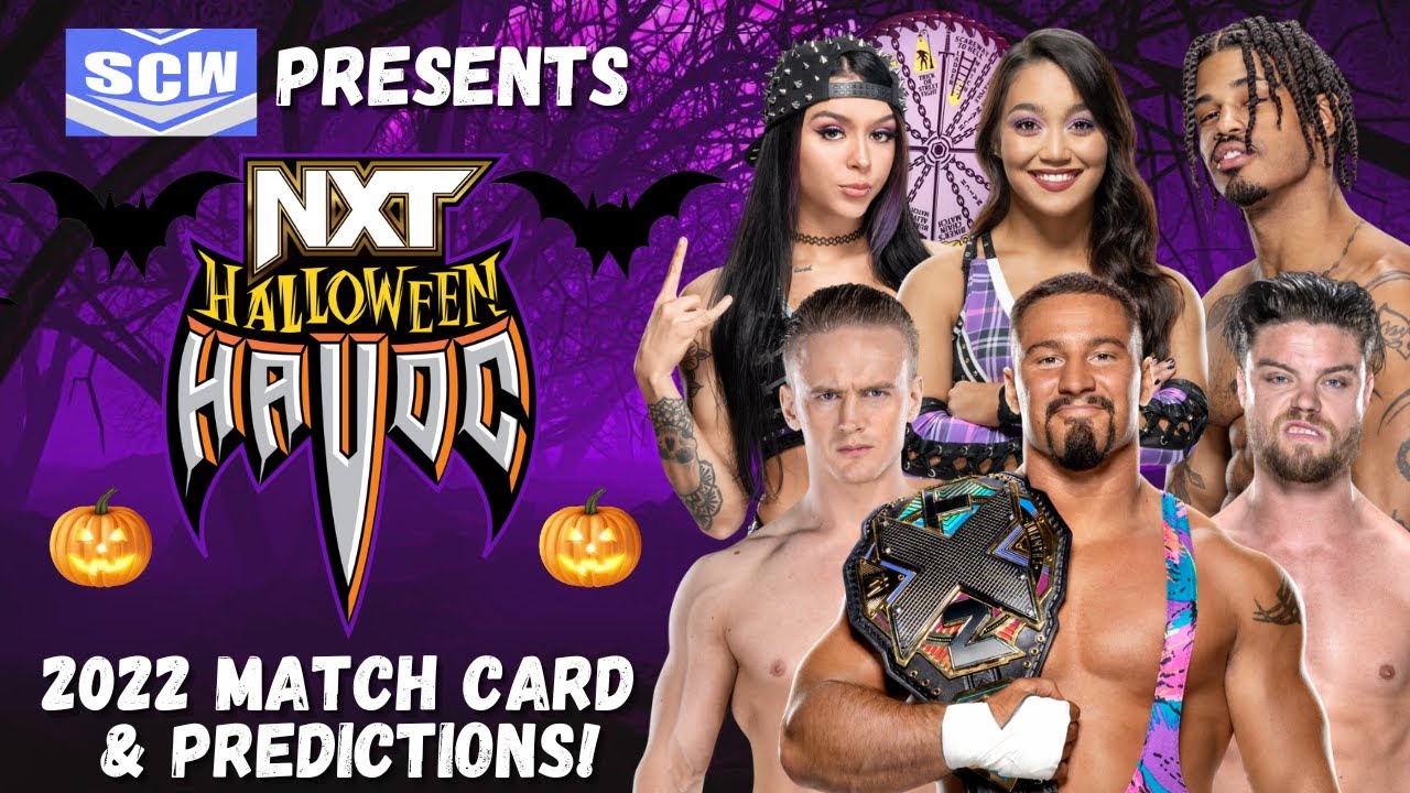 NXT Halloween Havoc 2022 Match Card & Predictions! Weapons Wild ...