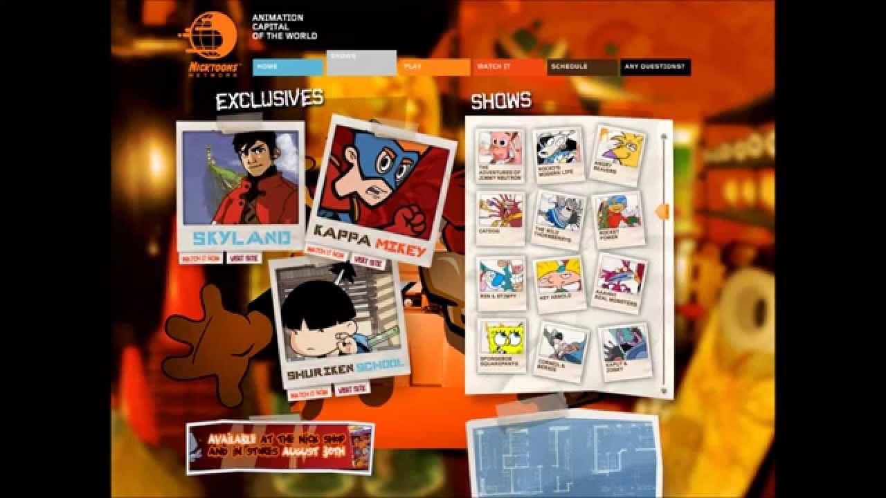 Nicktoons Network Schedule