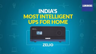 Best UPS for Home - Luminous Zelio Home UPS | India's Most Intelligent Inverter