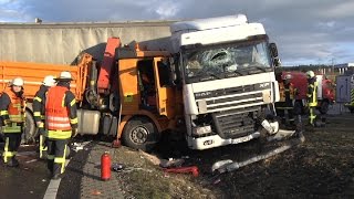 LKW-Unfall in Bad Hersfeld