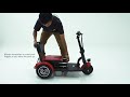 mobot flexi pro mobility scooter tutorial