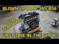 BMW 340i B58 Blown Engine Teardown! How Did Someone Kill This Thing Already? Lets Find Out!