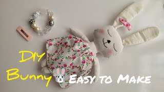 DIY Easy Bunny/ How to Make A Cute Bunny/Free Pattern