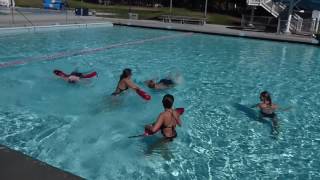 Lifeguarding Drill: Rescue Tube, 2 Rescuers and 6 Victims in Under One Minute