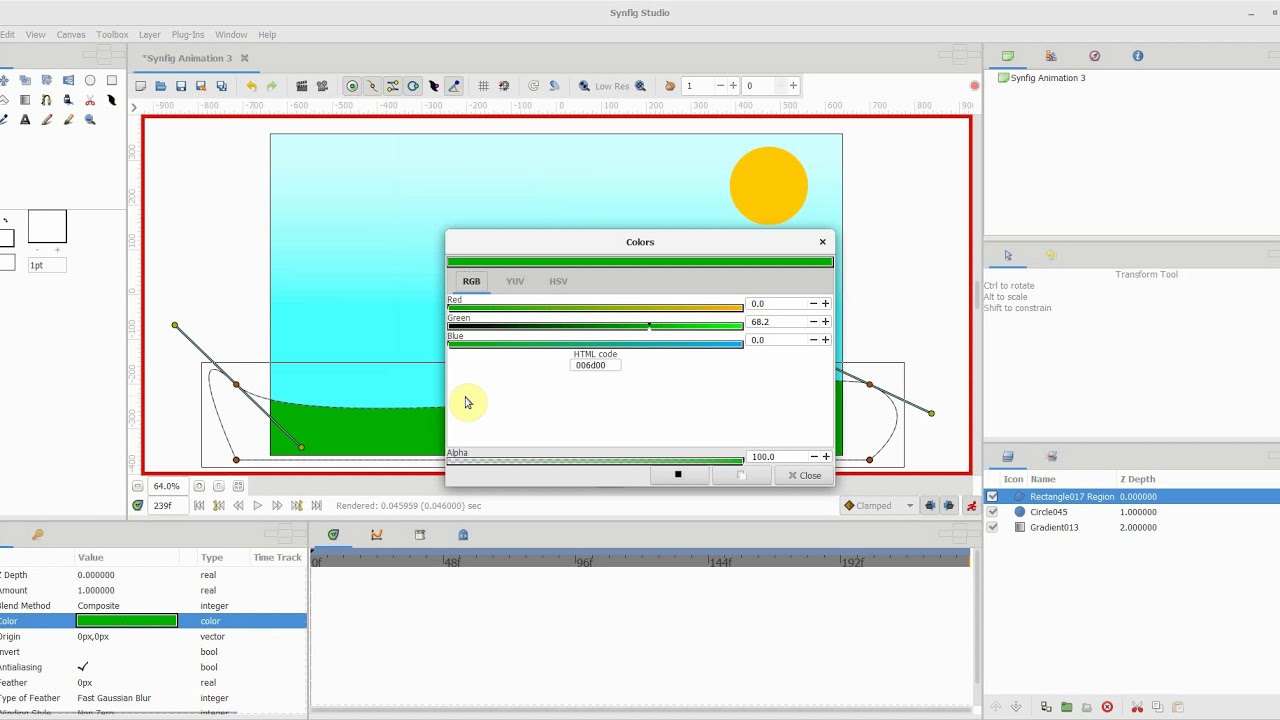 Tutorial Synfig Studio Bicycleloced
