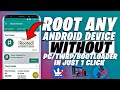 ROOT Any Android Device In Just 1 Click Without PC NO TWRP NO BOOTLOADER - New ROOTING App 2020