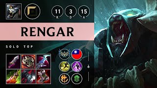 Rengar Top vs Garen - TW Challenger Patch 25.S1.3