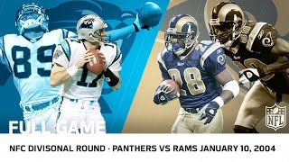 2003 Playoffs NFC Divisional Round: Panthers Upset Rams in 2OT | NFL  Game