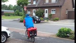 40 Tage und 1.500 km mit dem Fahrrad - Route Teil 1