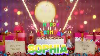 SOPHIA 🎉 Happy Birthday Song 🌟 Happy Birthday to You