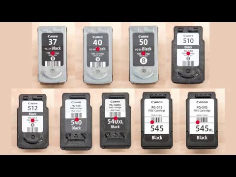 Canon Black Inkjet Cartridges: Refill Instructions PG-540 PG-540xl PG-545 PG-545xl PG-40 PG-50 PG-37 Canon Black Inkjet Cartridges: Refill Instructions PG-540 PG-540xl PG-545 PG-545xl PG-40 PG-50 PG-37