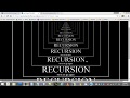 AP Computer Science   160   Recursion Introduction