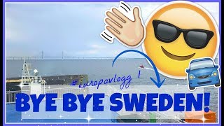 NU BÖRJAR RESAN! FÖRSTA STOPPET? #EUROPAVLOGG 1