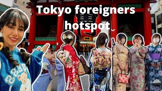 Tokyo foreigner’s  HOTSPOT浅草🟢4k ||sophi in Japan